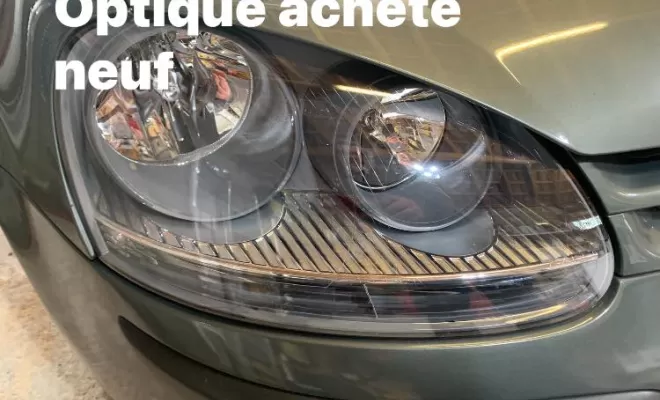 Rénovation d'un optique par polymérisation sur Mios, Mios, Full Services Auto