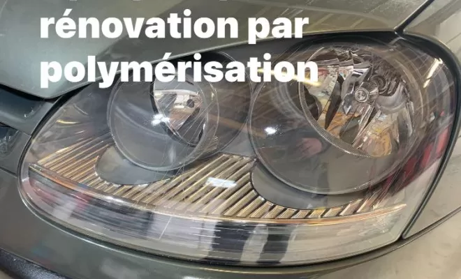 Rénovation d'un optique par polymérisation sur Mios, Mios, Full Services Auto